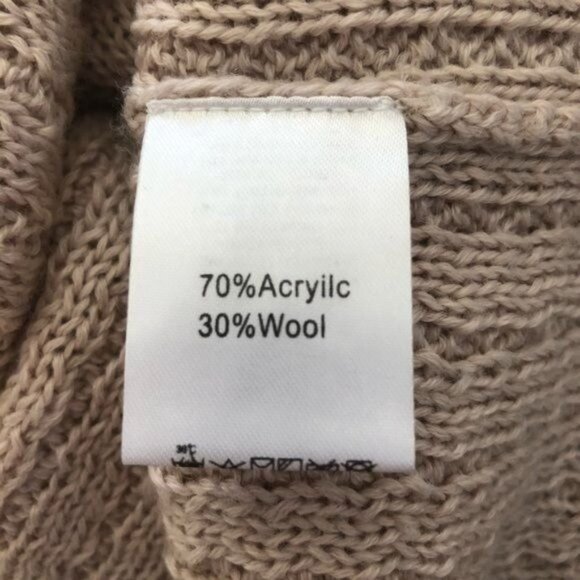 Revolve Pink Stitch Celine Turtleneck Sweater Size Large - Picture 9 of 10